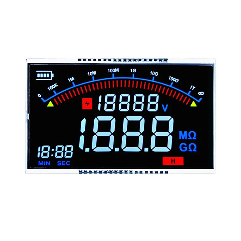 High-grade Anti-static LCD | Custom Segment Display / In-vehicle LCD / Anti-interference LCD / Automotive LCD / ESD-resistant LCD