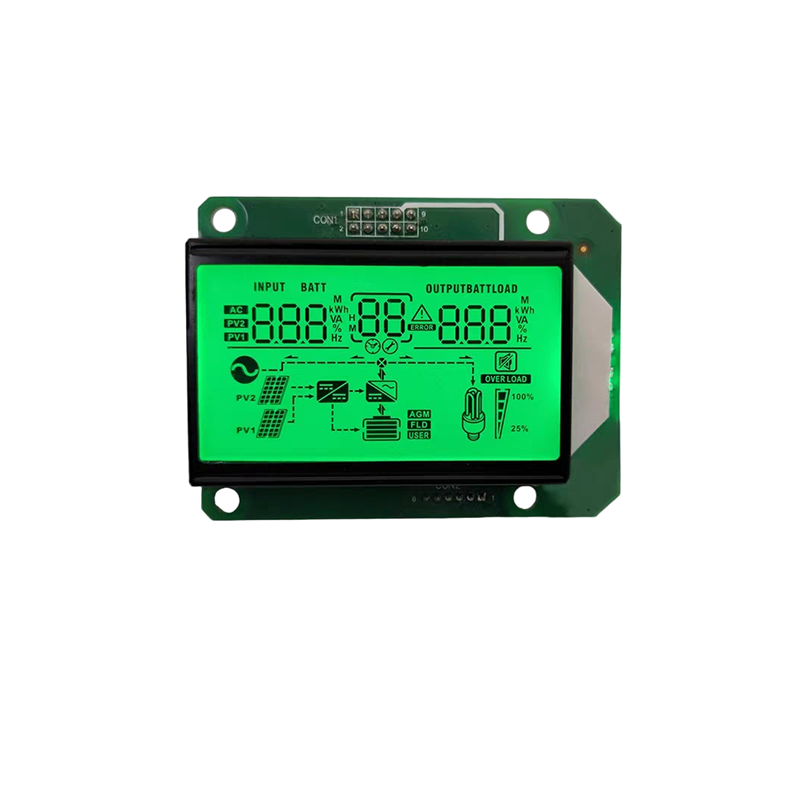 LCD Applied to Portable Energy Storage Devices: Segment LCD / Wide Temperature LCD / High-Contrast LCD / Waterproof and Moisture-Proof LCD / UV-Resistant LCD / VA LCD