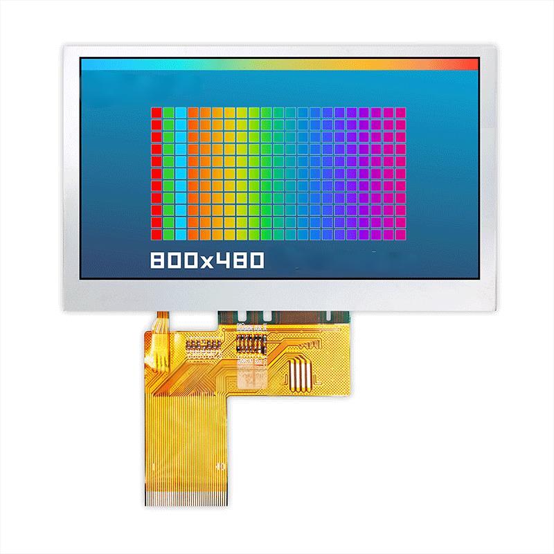4.3 inch color TFT display resolution 800*480 industrial instrument TFT display RGB interface
