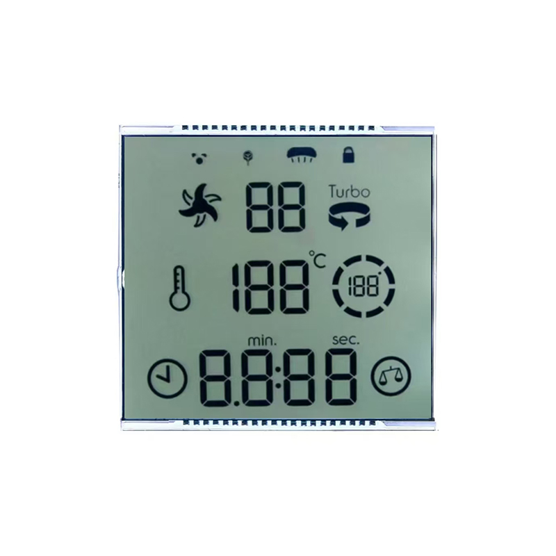 Segment de fiabilité à haute fiabilité LCD: segment afficher LCD / large température / résistance aux vibrations / anti-UV / VA LCD / STN LCD / HTN / TN LCD Haute durabilité.