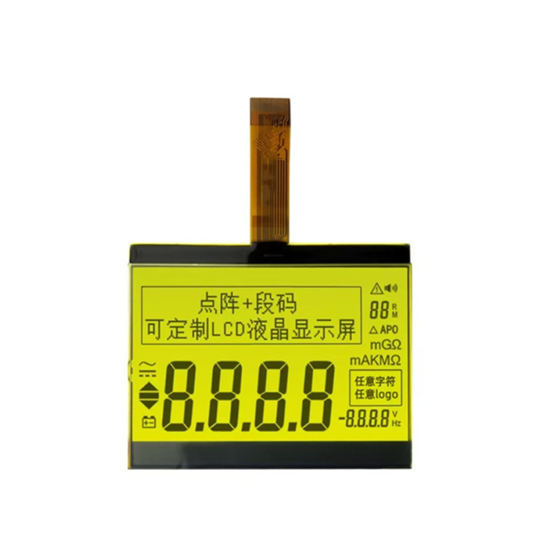 COG Segment Display: High Integration Density/Low Power LCD/Custom LCD Display/Low-Cost LCD