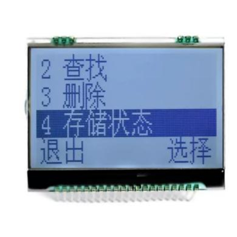 EDM12864-137，Dot matrix display，SPI interface or Parallel LCD，COG LCD module