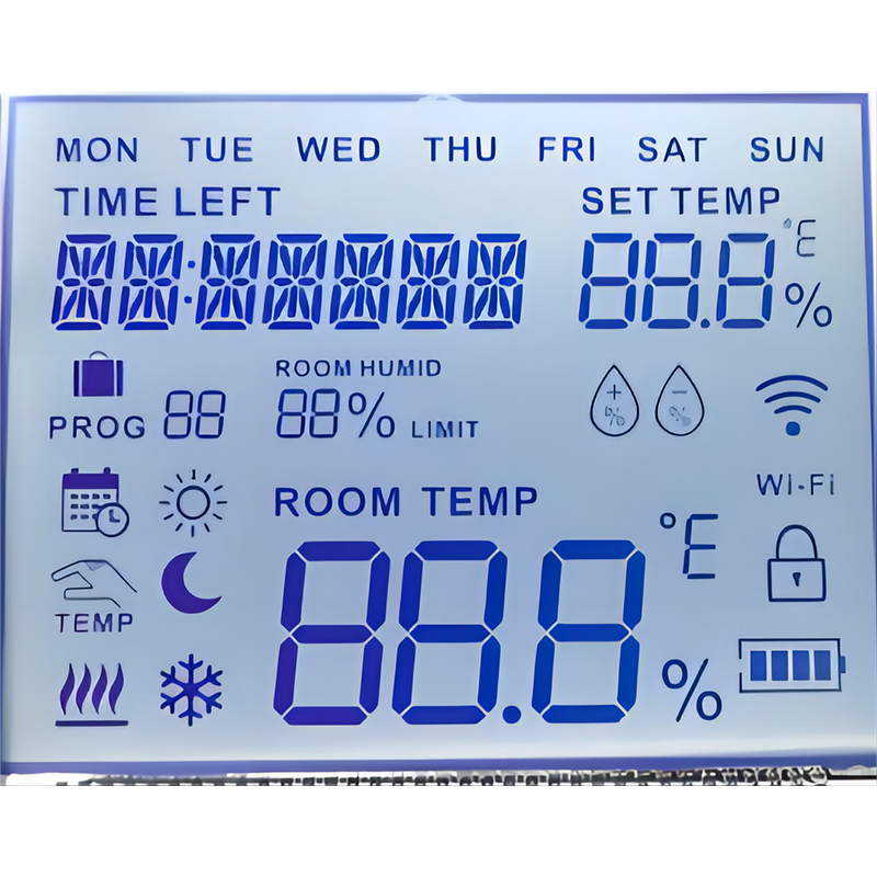 LCD applied to the temperature and humidity controller :  FSTN LCD/LCD display tester/LCD Manufacturer/LCD screen