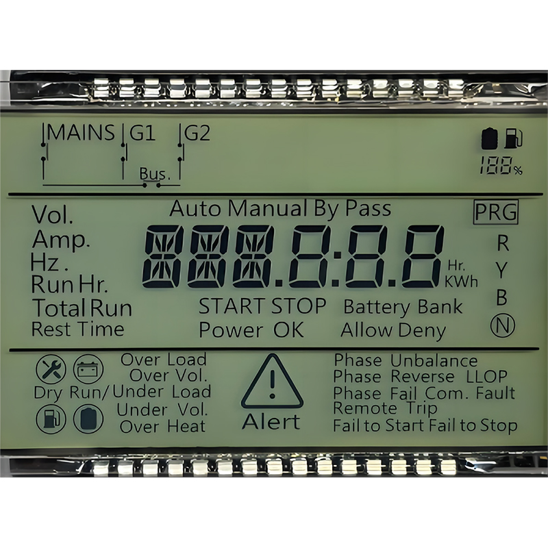 LCD applied to the flow meter : LCD Manufacturer/STN LCD/custom segment display/LCD display screen