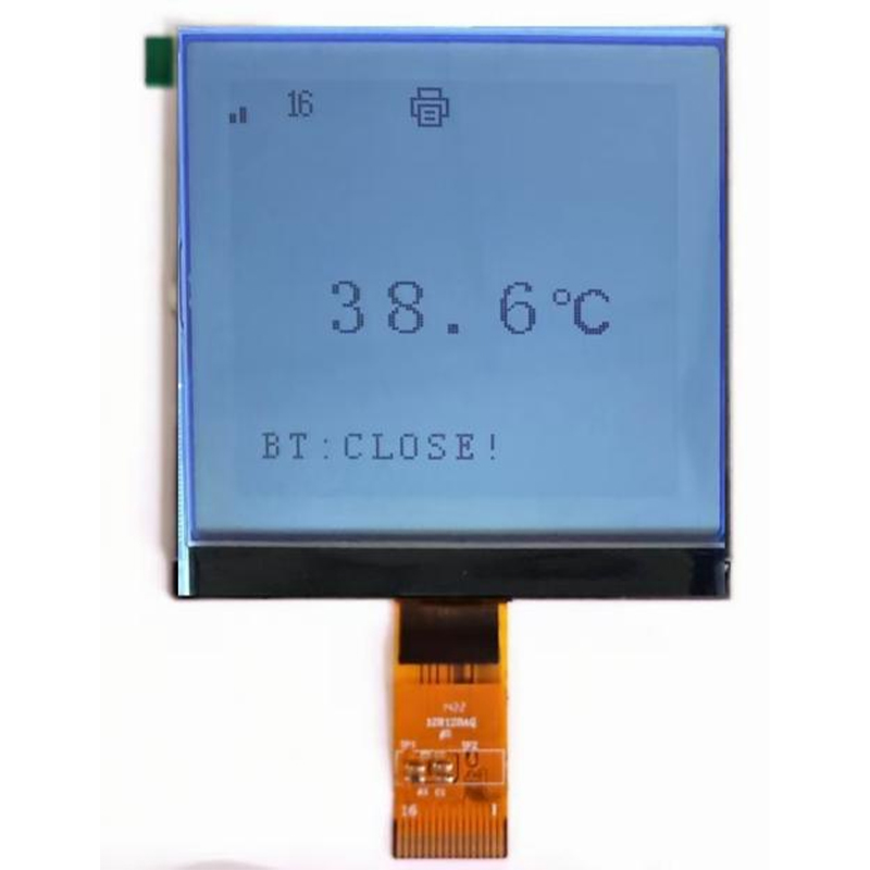 EDM128128-22，Dot matrix display，SPI interface or Parallel LCD，COG LCD module