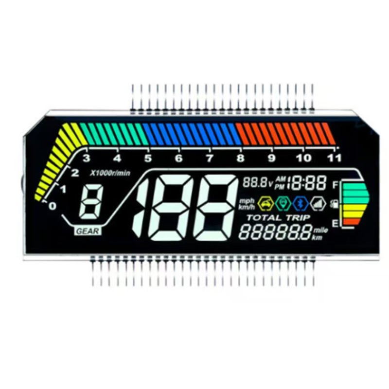 Special-shaped pin LCD: Anti-vibration/Custom Segment display/Low power LCD/Limit pin LCD