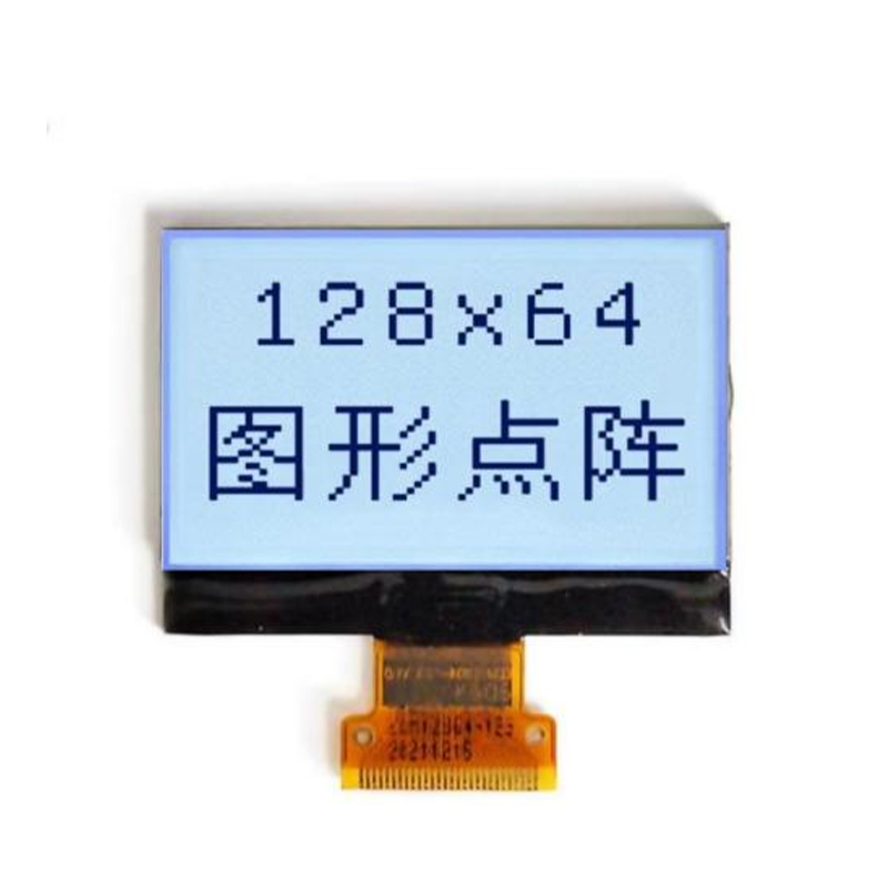 The LCD applied to the electromagnetic flowmeter‌：EDM12864-129，Dot matrix display，SPI interface or Parallel LCD，COG LCD module