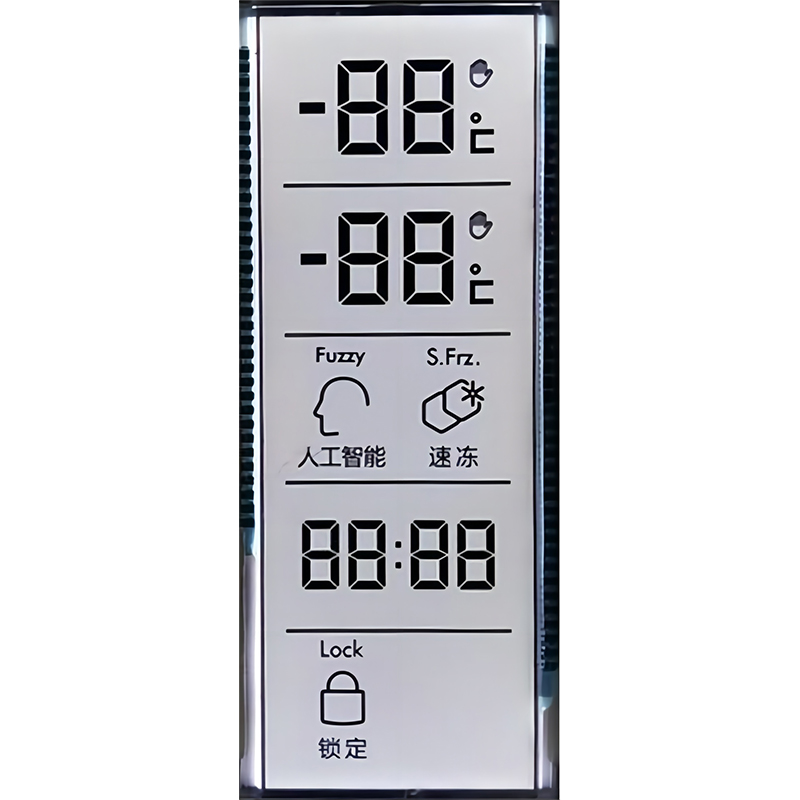 LCD applied to the Refrigerator： HTN LCD/LCD segment display /Custom LCD/LCD display screen