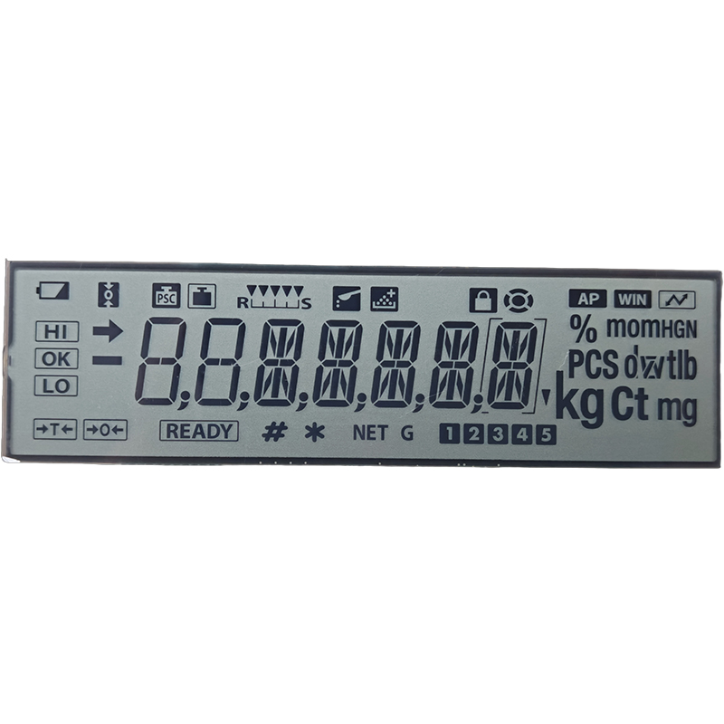 LCD applied to the balance scale： HTN LCD/LCD segment display /Custom LCD/Tester LCD