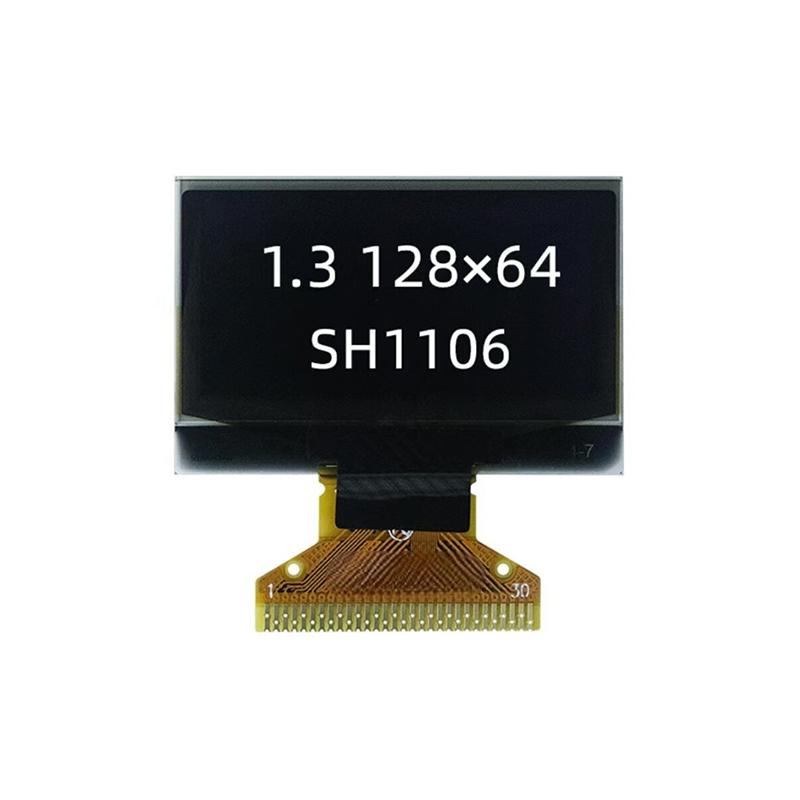 1.3 inch OLED Display/Resolution128*64/ SPI or I2C interface/High contrast/