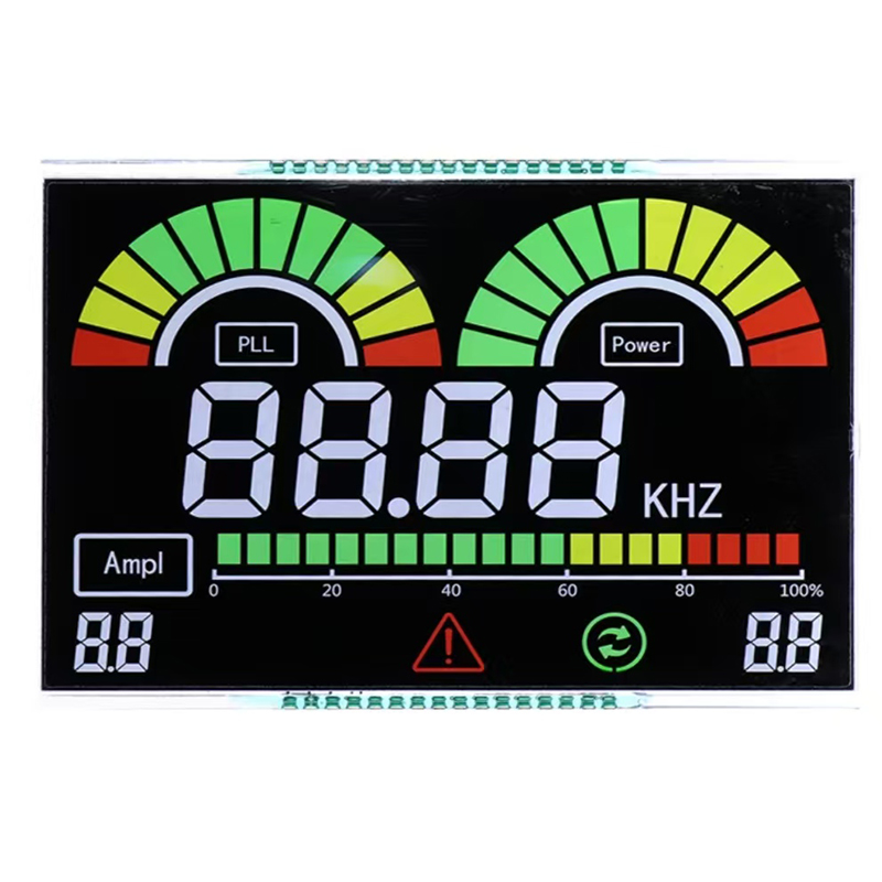Silk screen LCD segment display, Custom LCD display, Low power LCD, transparent LCD