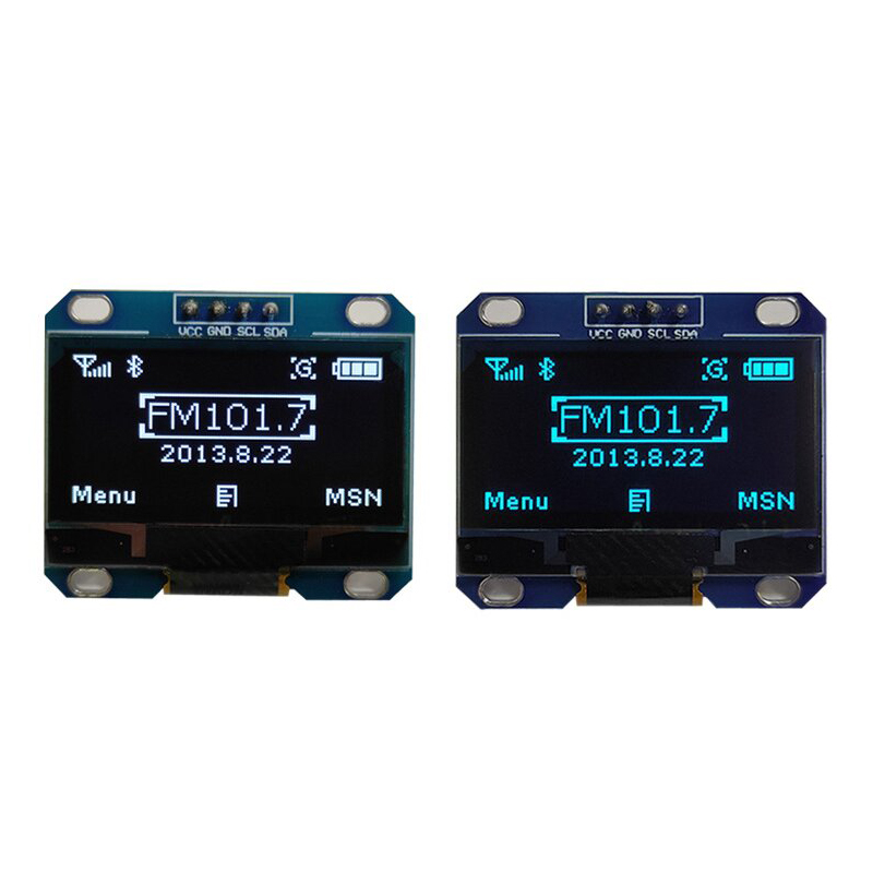 1.3 inch OLED Display/Resolution128*64/ SPI or I2C interface/High contrast/