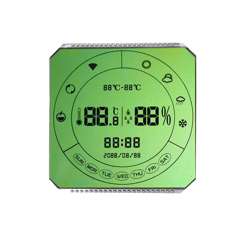 Special-shaped LCD / Segment Display / Round LCD Display / Multi-color Screen Printing LCD / Irregularly Shaped LCD