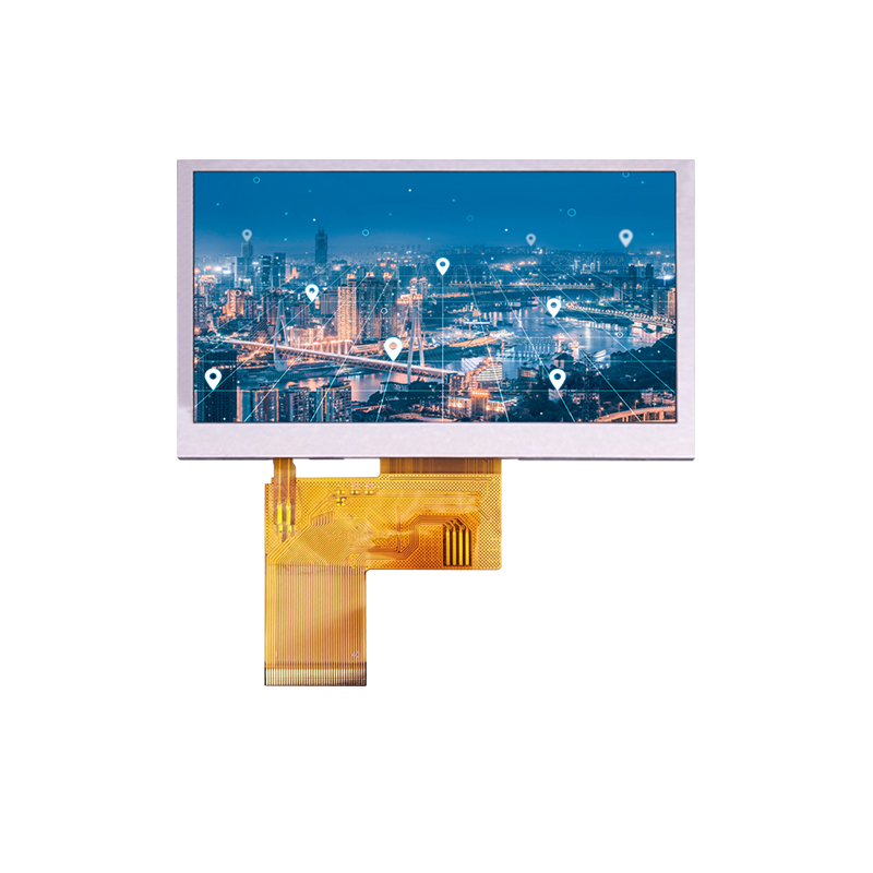 4.3 inch TFT display with a resolution of 480*272, automotive instrument, LCD screen, RGB interface
