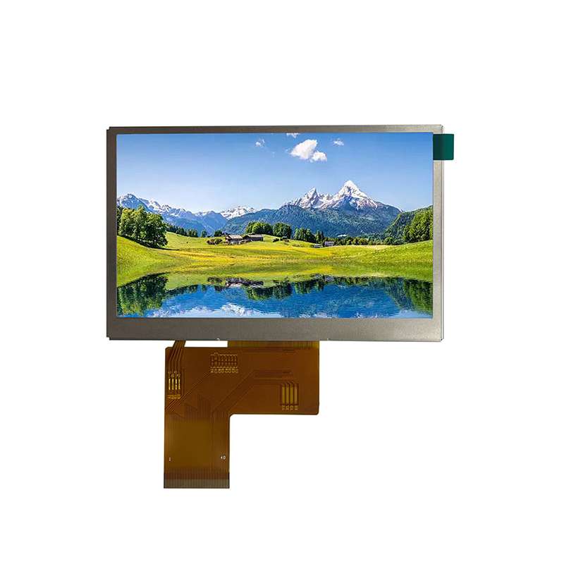 5 inch tft display, resolution 800*480, automotive instrument, LCD screen, RGB interface