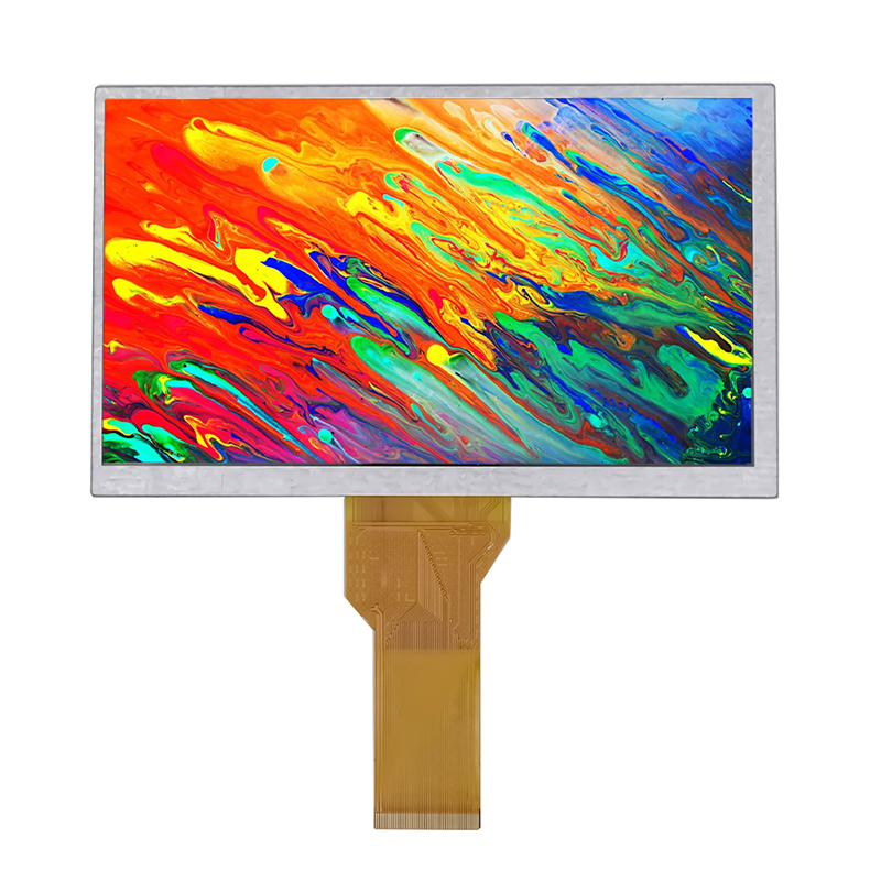 7 tft display resolution 800*480 automotive instrument tft lcd display 24 bit RGB interface