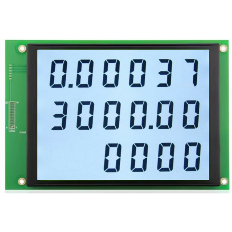 LCD auf die Kraftstofffüllmaschine angewendet: HTN LCD/Benutzerdefinierte Segmentanzeige/transparentes LCD -Bildschirm/LCD -Anzeigebildschirm