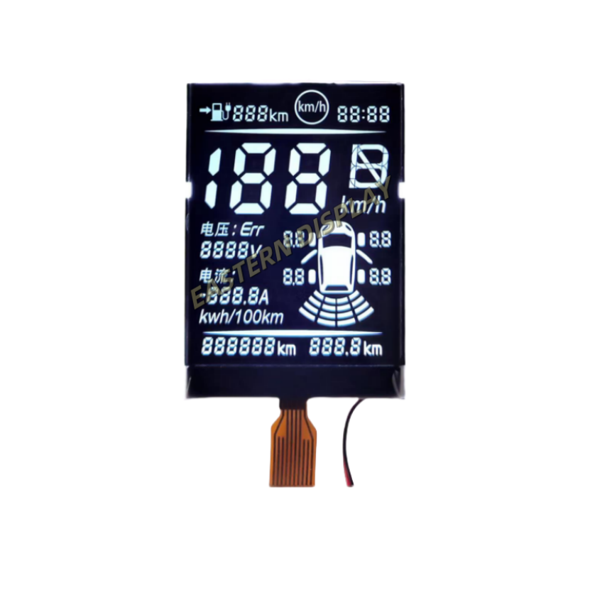 COG segment display, VA LCD, Custom LCD, COG LCD module, Low power LCD, I2C interface LCD, Ultra-wide temperature LCD, LED backlight LCD