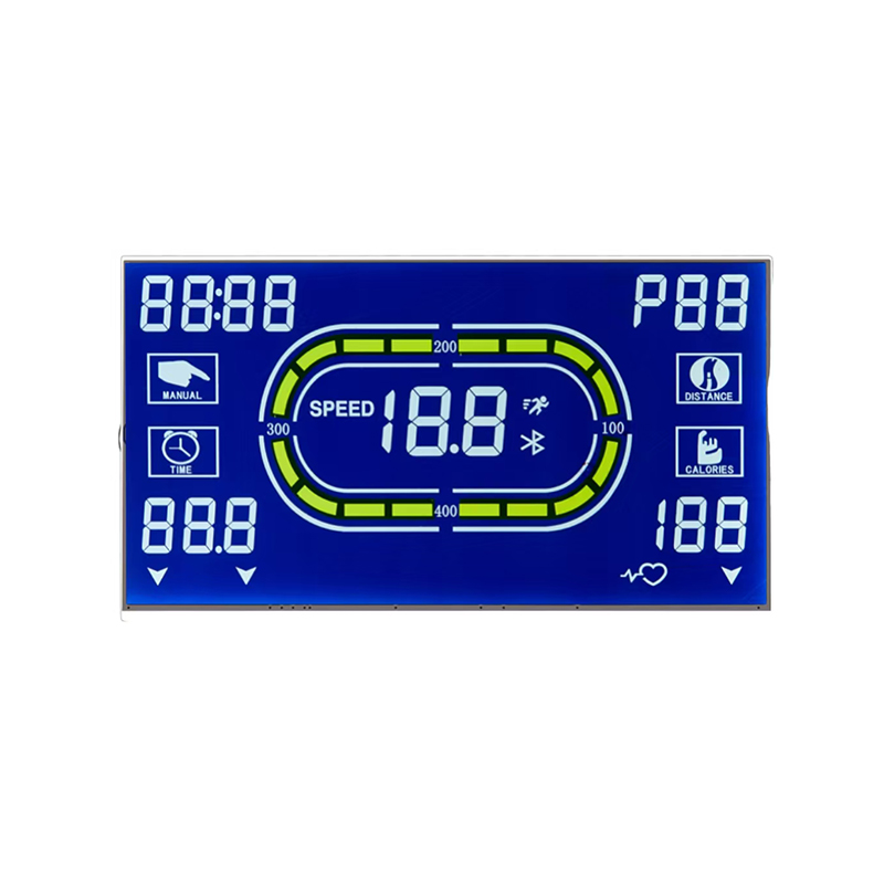 LCD applied to fitness equipment: HTN LCD/STN LCD/VA LCD/LCD segment display /Custom LCD/LCD display screen.