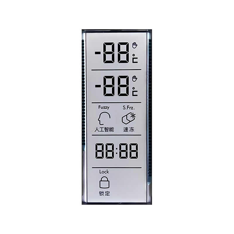 The LCD applied to the refrigerator‌： HTN LCD/LCD segment display /Custom LCD/LCD display