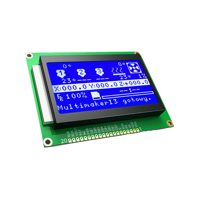 The LCD applied to the portable tester：LCD dot matrix display/12864 LCD COG/Tester LCD /FSTN LCD